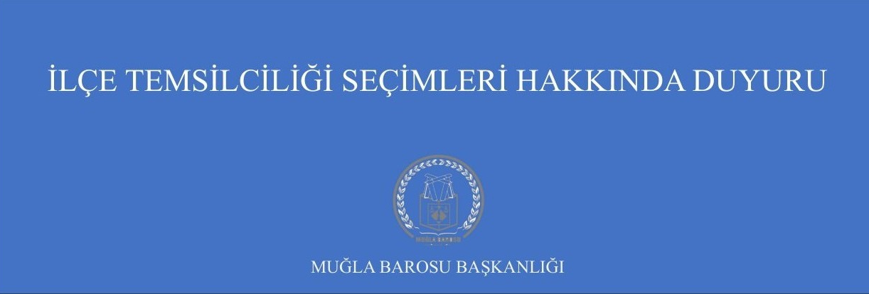İLÇE TEMSİLCİLİĞİ SEÇİMLERİ