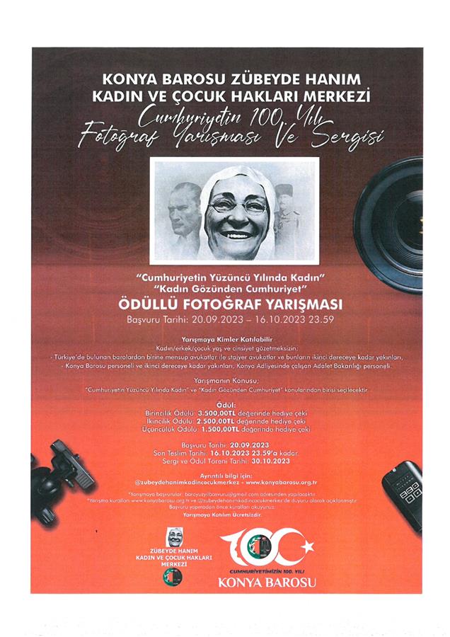 KONYA BAROSU FOTOĞRAF YARIŞMASI VE SERGİ DUYURUSU