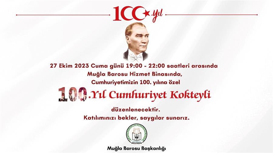 100.YIL CUMHURİYET KOKTEYLİ