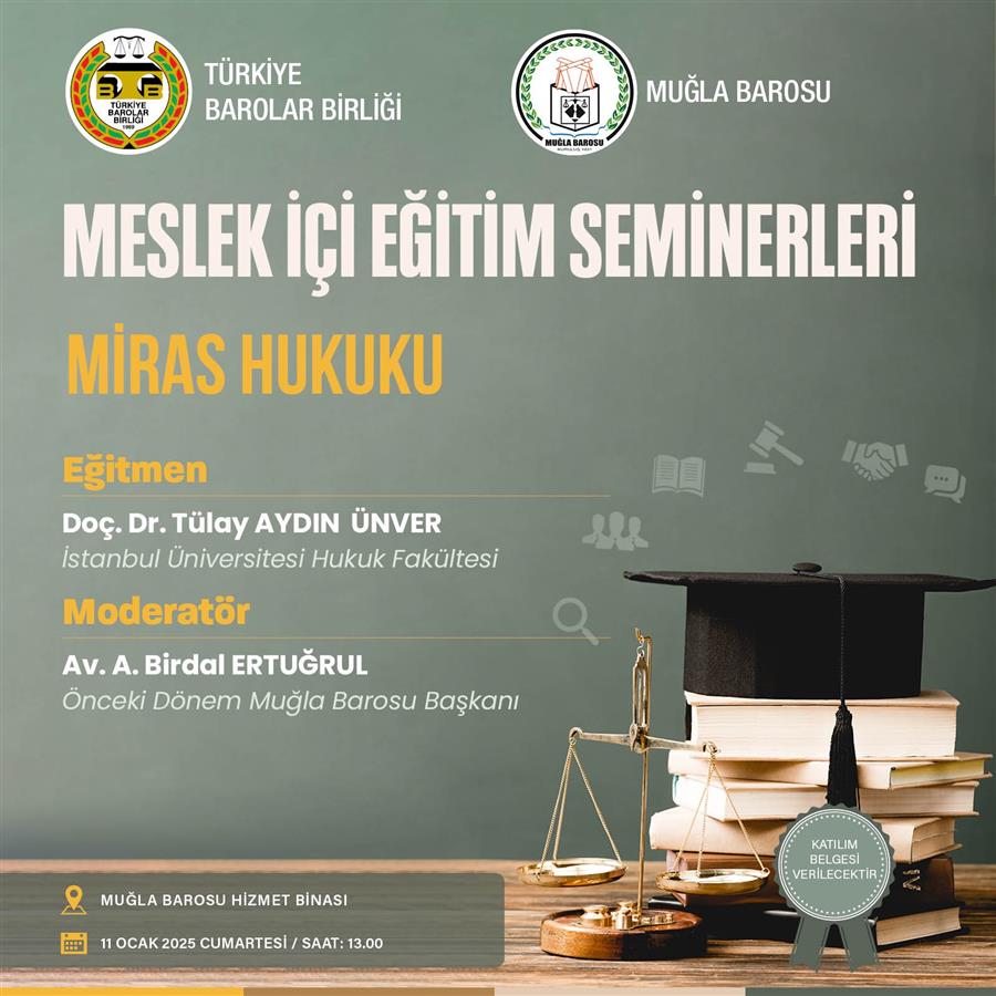 MESLEK İÇİ EĞİTİM SEMİNERİ