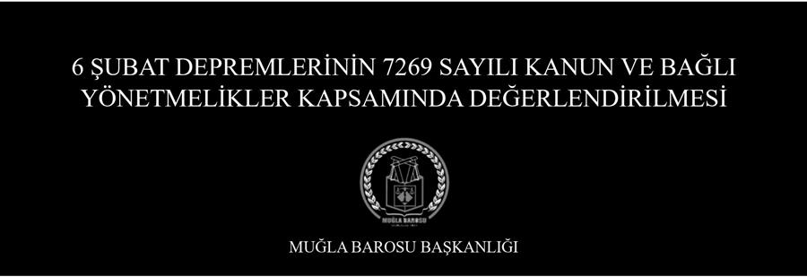 7269 Sayılı Kanun Ve Bağlı Yönetmelikler Kapsamında 6 Şubat 2023 Depremleri Ve İdarenin Sorumluluğu Raporu