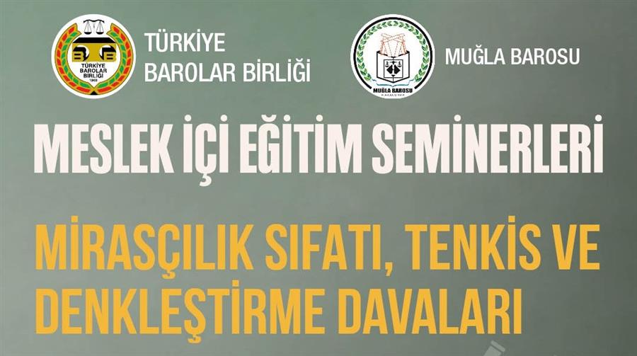 MESLEK İÇİ EĞİTİM SEMİNERİ